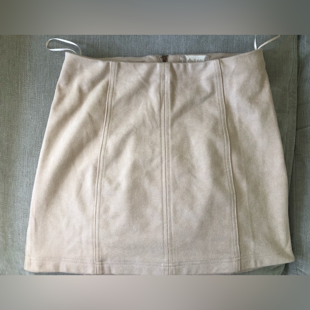 Altar’d State faux suede skirt (small)